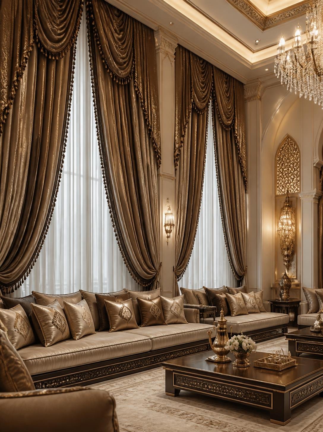 Luxury Majlis Curtains